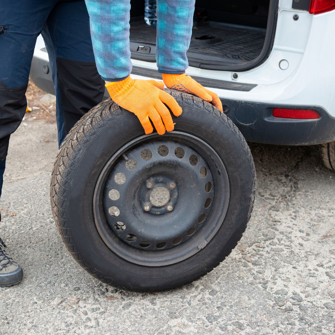 Car tyre replacement